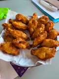 ปีกกลางไก่ทอด