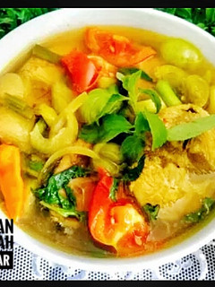 Foto resep Soup Ikan Tuna Kuah Asam Segar