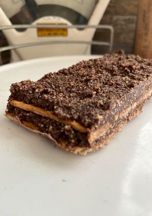 Una foto de Turrón de avena