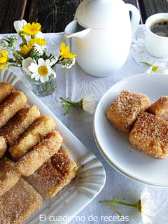 Una foto de Leche Frita {Receta de familia}