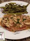 Mushroom Salisbury Steak w/ Green Beans