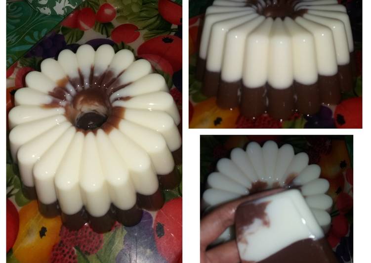 Cara Membuat Puding Susu Coklat Banana yang Nikmat