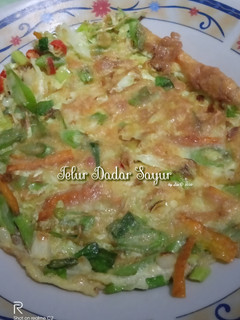 Foto resep Telur Dadar Sayur