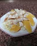 Ensalada de Pollo y Naranja