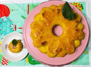Una foto de Budín de Mandarina