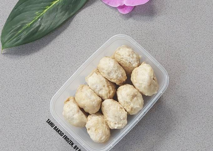 Resep Tahu Bakso Frozen Oleh Asti Cookpad