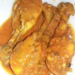 A picture of Chicken drumstick sauce.