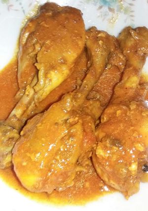 A picture of Chicken drumstick sauce.