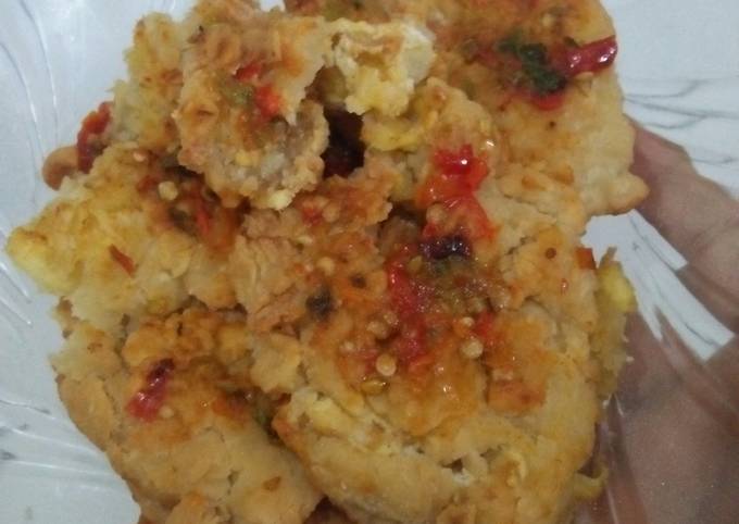 Resep Telur krispi geprek yang Lezat Sekali