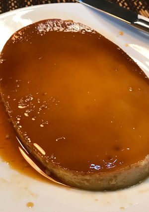 A picture of Leche Flan.