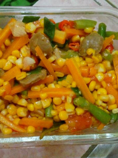 Foto resep Tumis buncis jagung manis wortel (sayur pelangi)