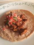 Shredded MOlé Chicken Tacos
