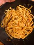 Linguini με Πικάντικη Σάλτσα Λιαστής Ντομάτας