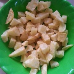 Potato cubes A picture of Potato cubes.
