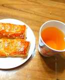 Puff Pastry Apple Pie & Puff Pastry Taro Pie