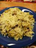 Fideos con panceta