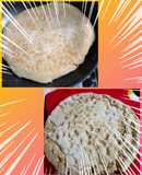 Masa integral para pizzeta a la sartén 😋