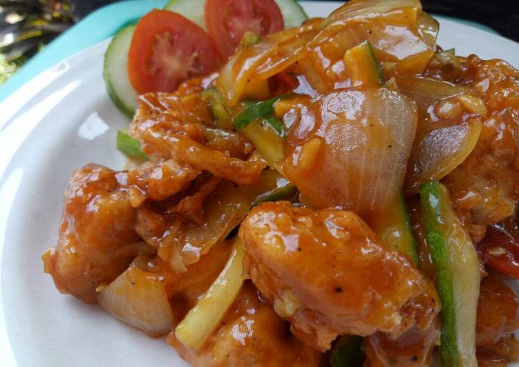 Resep Ayam Pok Pok Asam Manis Oleh Risa Nurlita Es Cookpad