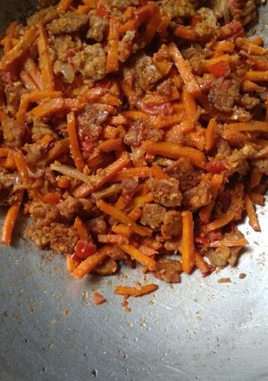 Foto resep Sambal manis Tempe wortel