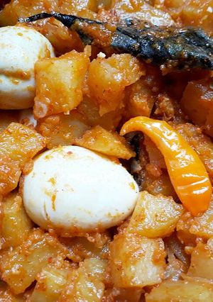 Foto resep Sambel goreng kentang telor puyuh