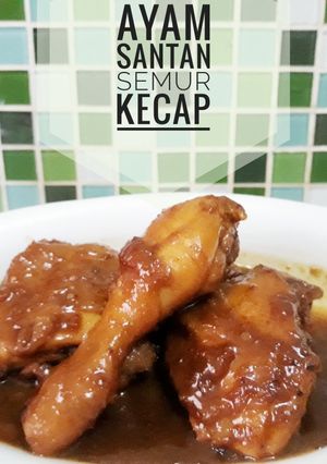 Foto resep Ayam santan semur kecap praktis
