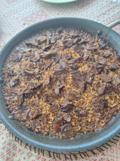 Una foto de Arroz de carrilleras