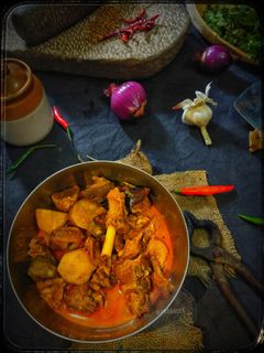 মটন কারি রেসিপির প্রধান ছবি