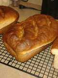 Plain white bread (makes 3-4 loaves)