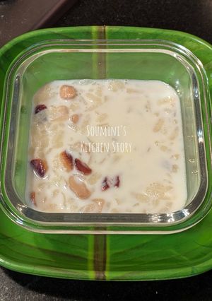 A picture of Aval Payasam.