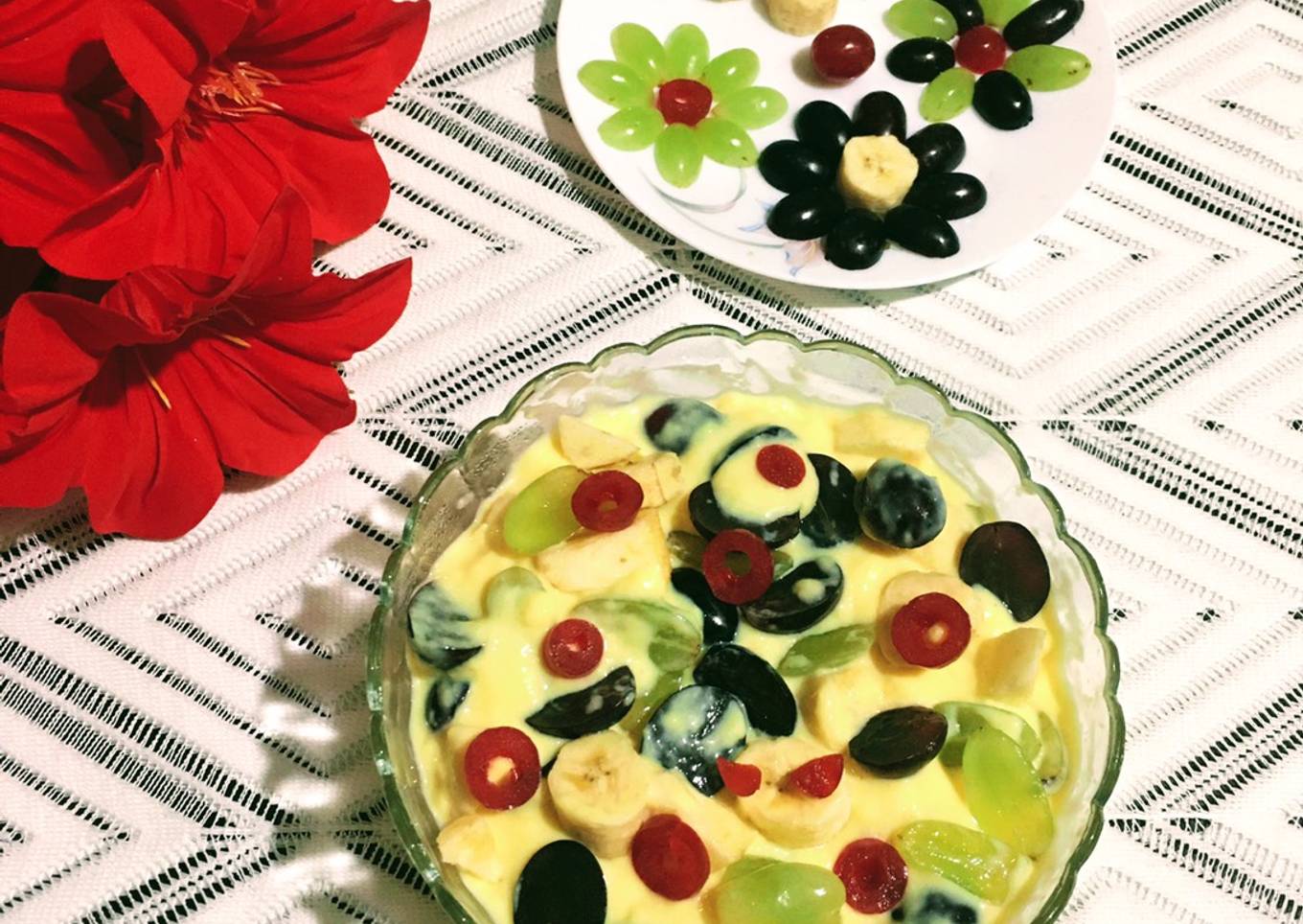 Mixed Fruit Custard