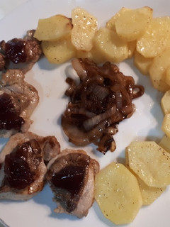 Una foto de Solomillo con foie