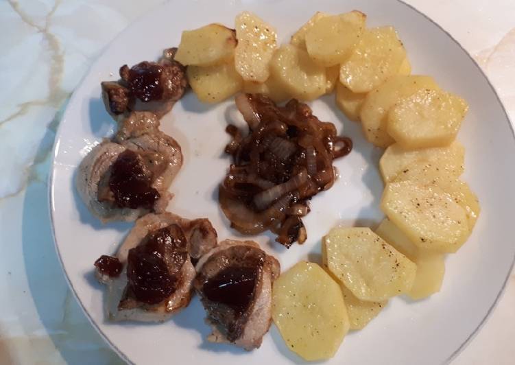 Solomillo con foie
