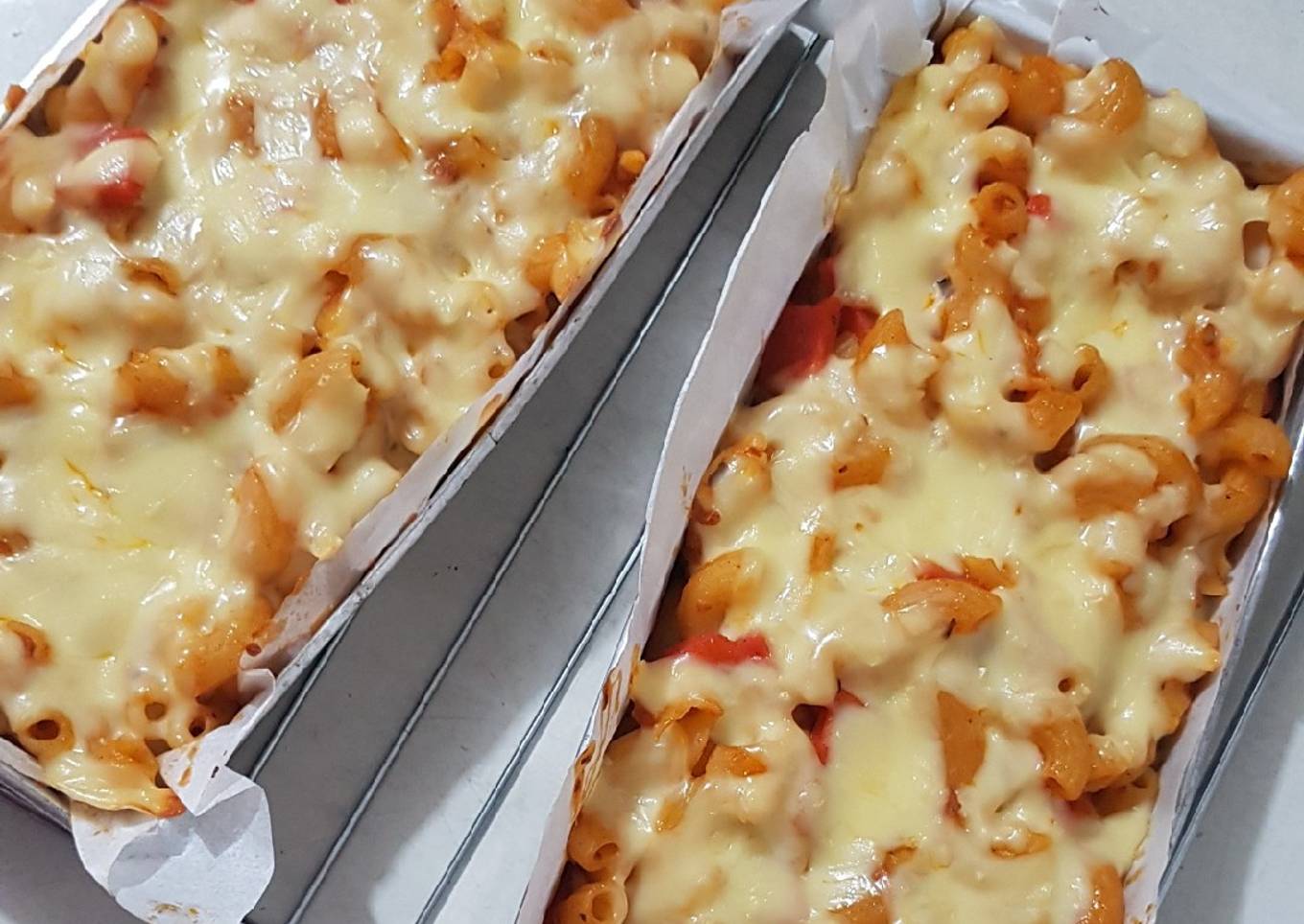 Makaroni Panggang Saus Bolognese