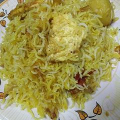 Paneer biryani A picture of Paneer biryani.