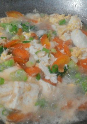 Foto resep Orak arik sayur+telur