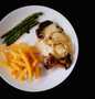 Cara Mudah Menyiapkan Resep Bbq Sirloin Steak with Cheese Cream yang  Bikin Ketagihan Anti Ribet, Menggugah Selera