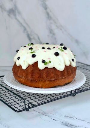 Фото Кекс з лимонною глазур’ю🍋.