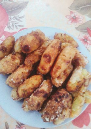Hình của món Khoai lang kén.