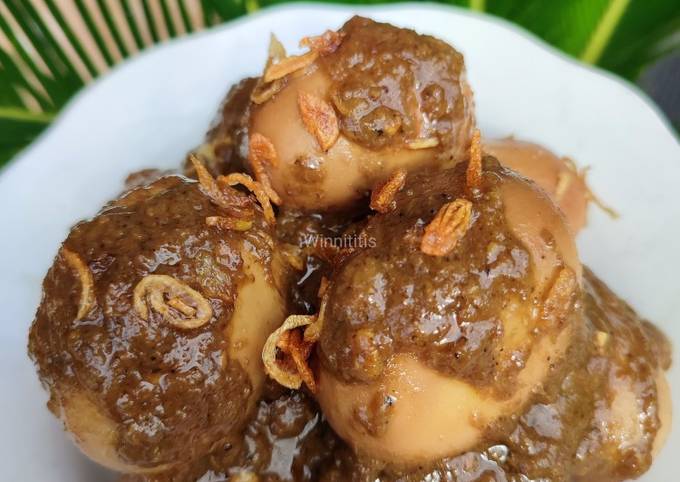 Semur Telur Betawi