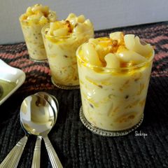 A picture of Pasta and Carrot Kheer:.