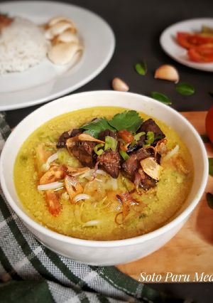 Foto resep Soto Paru Medan
