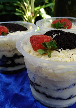 Foto resep Orche Cake (Oreo Cheese Cake)