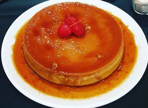 Una foto de Flan de Jalao