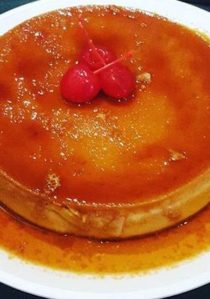 Una foto de Flan de Jalao