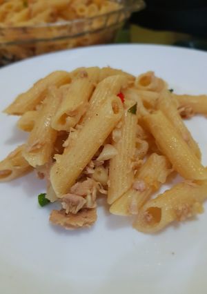 Foto resep Aglio olio tuna