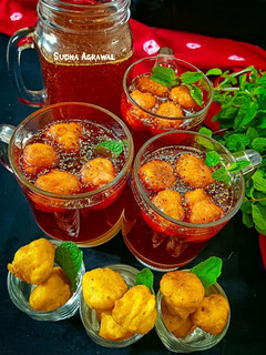 चुकंदर कांजी वड़ा (Beetroot Kanji Vada recipe in Hindi) रेसिपी मुख्य फोटो