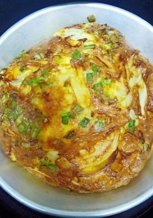 รูปของ ไข่เจียวไร้น้ำมัน (หม้ออบลมรัอน)