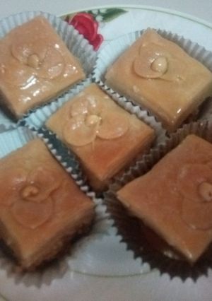 صورة لوصفة بقلاوة بالنشاء