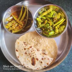 A picture of Deshi Gavar fali Sabji.