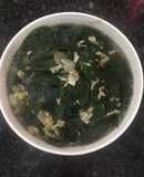 Canh rau ngót nấu trứng
